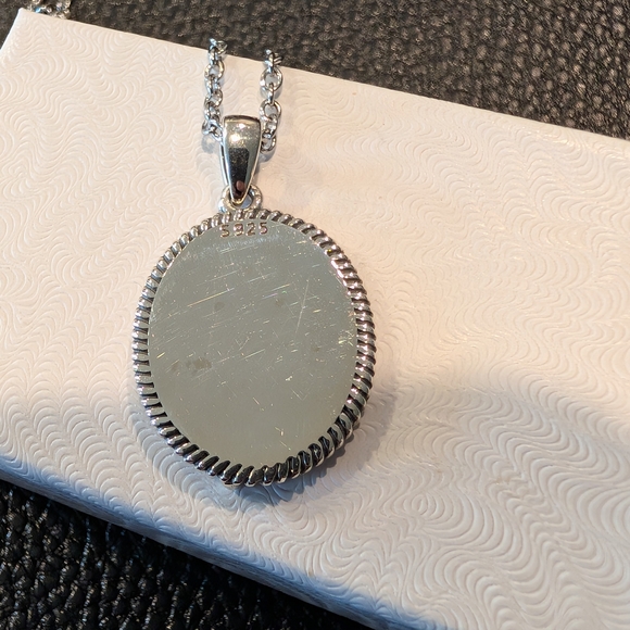 Elegant Silver REAPER Pendant Necklace - Picture 2 of 6